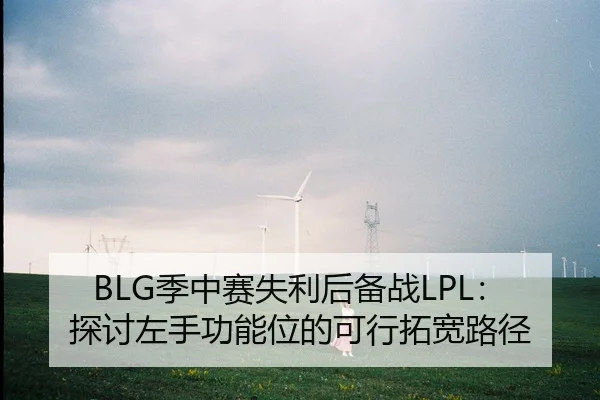 BLG季中赛失利后备战LPL：探讨左手功能位的可行拓宽路径